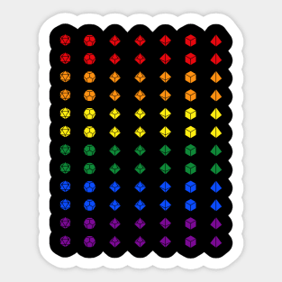 Pride dice Sticker